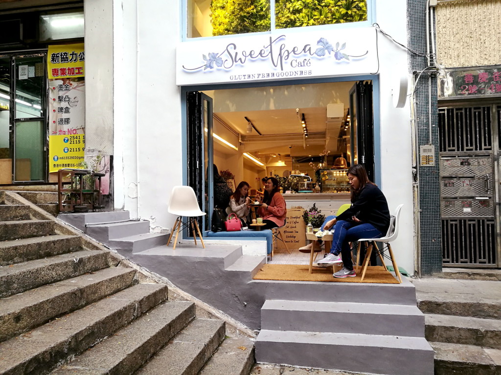 sweetpea cafe exterior