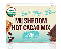 Cordiceps-Four Sigmatic, Mushroom Hot Cacao Mix-マッシュルームココア-レイシ