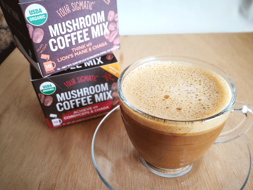 海外で話題のマッシュルームコーヒー（mushroom coffee）を試してみた。キノコってすごい！！