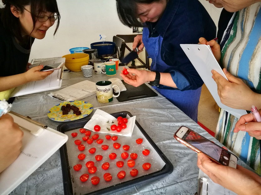 筋トレ料理教室 ～野菜をたっぷり食べようの会～-ドライトマトの作り方